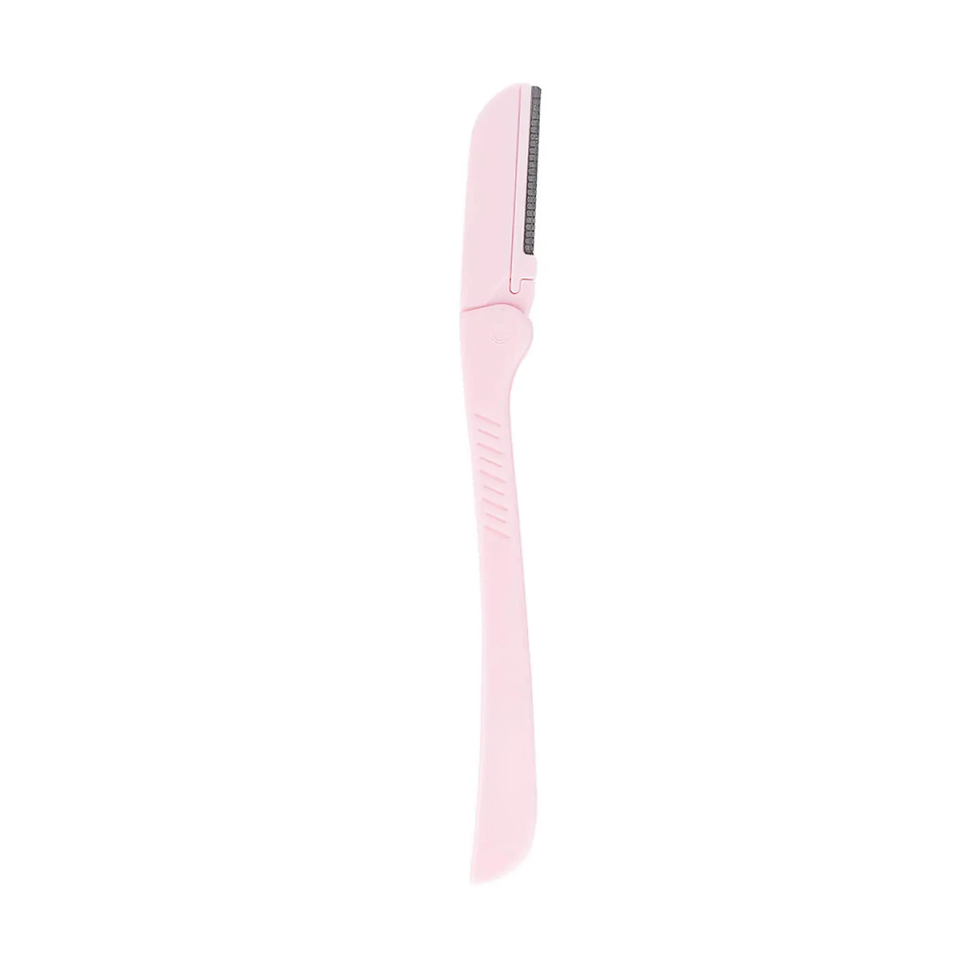 3-13-1.jpg Portable Plastic Eyebrow Razor – Foldable Design with Protective Cap